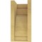 Ekena Millwork 9"W x 9"D x 18"H Wide Rivera Rough Cedar Woodgrain TimberThane Corbel, Primed Tan CORUR09X09X18RIVRCPR - alternate 2